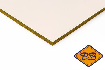 Afbeeldingen van Rockpanel gevelplaat colours durable  1-zijdig ral 9001 creme wit 250x120cm