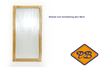Afbeelding van isolatieglasset incl. tape voor SKG 587 borstwering deur 66cm