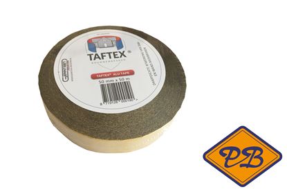 Afbeeldingen van Taftex alu tape 6x2500cm (per rol=25meter)