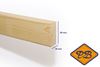 Afbeelding van vurenhout SLS klasse C  balk geschaafd 38x89mm