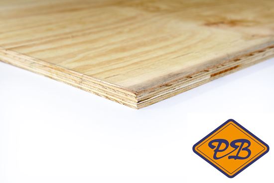 Afbeelding van underlayment elliottis-pine multiplex rechte kant 4-zijdig 244x122cm