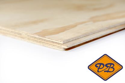 Afbeeldingen van underlayment powerfloor BIO Based multiplex tong & groef 2-zijden 244x122cm