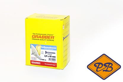 Afbeeldingen van GRABBER gipsplaat snelbouwschroef voor houten achterconstructie 3.9x45mm (per doos=1000stuks)