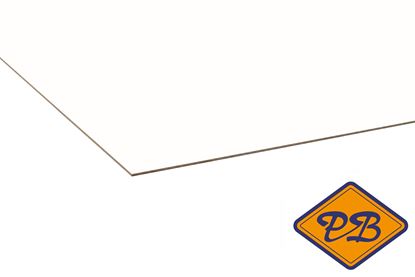 Afbeeldingen van kronospan hpl plaat color front wit 0,8mmx305x132cm (kleurnummer: 0101 PE)