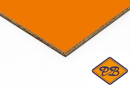 Afbeeldingen van kronospan geplastificeerd spaanplaat color oranje 280x207cm XL (kleurnummer: 0132 BS)