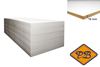 Afbeelding van mdf interieur 2-zijdig lakdraagfolie wit 18mmx244x122cm (per pak van 40 platen)