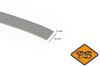 Afbeelding van ABS kantenband 1x23mm voor Kronospan geplastificeerd spaanplaat platina kleurnummer 0859 PE (per rol=25mtr)