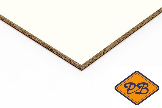 Afbeelding van kronospan geplastificeerd spaanplaat color parelwit 280x207cm XL (kleurnummer: 8100 SM)