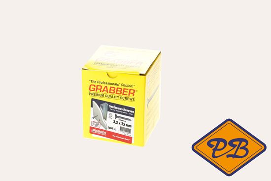 Afbeelding van GRABBER gipsplaat snelbouwschroef voor metalen achterconstrutie 3.5x25mm (per doos=1000 stuks)