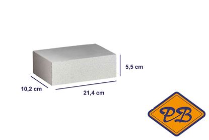 Afbeeldingen van Kalkzandmetselsteen CS 16 waalformaat 10,2x5,5x21,4cm