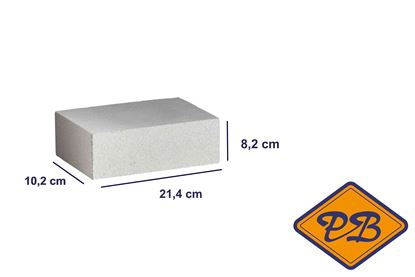 Afbeeldingen van Kalkzandmetselsteen CS 16 maasformaat 10,2x8,2x21,4cm