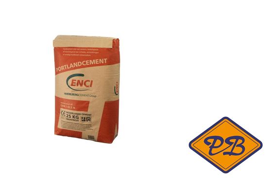 Afbeelding van Enci portland cement CEM I 42,5 N (per zak=25kg)