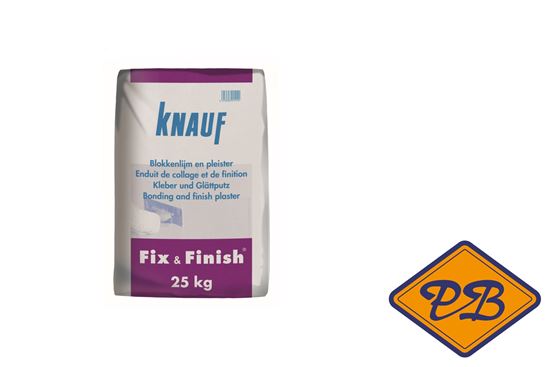 Afbeelding van Knauf fix en finisch (per zak=25kg)