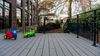 Afbeelding van UPM houtcomposiet terrasdeel hol profi 150 met dubbelzijdig profiel parelgrijs 28x150mm