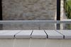 Afbeelding van Houtcomposiet profi 150 eindkap voor terrasdeel zilvergroen 28x150mm (per doos=20 stuks)