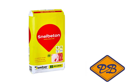 Afbeeldingen van Beamix professioneel No Mix snelbetonmortel 125 (per zak=25kg)