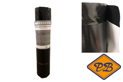 Afbeeldingen van Sound solution ondervloer met overlap gecertificeerd 2mmx100x1500cm (per rol =15m²)
