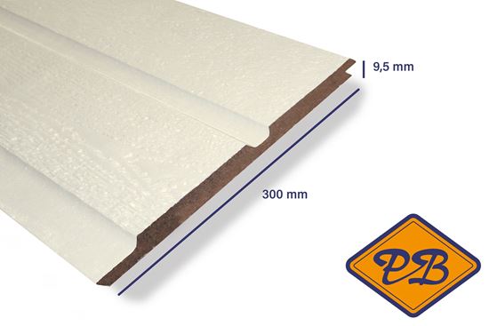 Afbeelding van woodritch eucalyptus hardhouten dubbel rabatdeel darwin 0006 winterwit 9,5x300mm