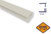 Afbeelding van woodritch 2-delig PVC begin-/eindprofiel 0003 geel beige