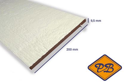 Afbeeldingen van woodritch eucalyptus hardhouten potdekseldeel canberra 0006 winterwit 9,5x200mm