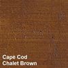 Afbeelding van Cape Cod® verduurzaamd Lodgepole pine profiel halfhouts rabat zwart fijnbezaagd 18x137mm