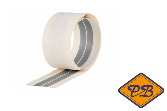 Afbeelding van Gyproc professional Flexcorner papier & tape + 2 metalen strips (per rol=30mtr)