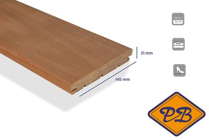 Afbeeldingen van FelixWood afrikulu premium terrasplank glad profiel 21x145mm voor B-Fix® clipsysteem