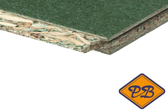 Afbeelding van spaanplaat vochtwerend P5 ongeschuurd kleine plaat tong & groef 4-zijdig 244x61cm