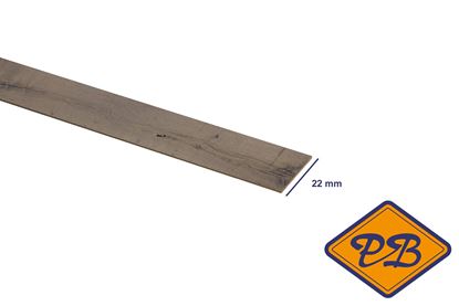 Afbeeldingen van kantband edelgefineerd balkenhout eiken vergrijsd 22mm voorgelijmd (rol=50mtr)