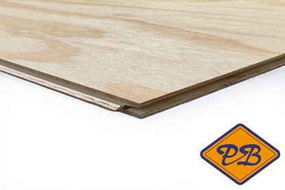 Afbeeldingen van underlayment radiata-pine multiplex kleine plaat tong & groef 4-zijdig 244x61cm