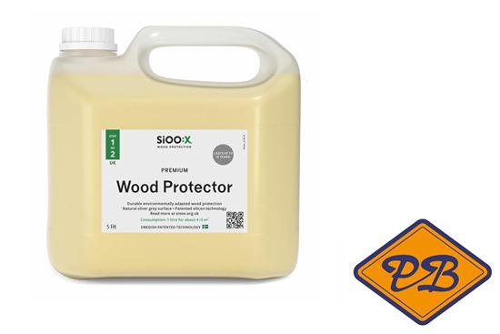 Afbeelding van Sioo:x premium wood protection silver grijs voor radiata-pine vulcan schroot victor stap 1 van 2 (per jerrycan=5ltr)