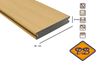 Afbeelding van Fiberdeck® WPC terrasplank massief met dubbelzijdig profiel harmony red cedar 23x138mm