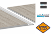 Afbeelding van HDM outdoor® SPC enkelzijdig massief click 'N screw gevelpanelen oak lightgrey 6mm