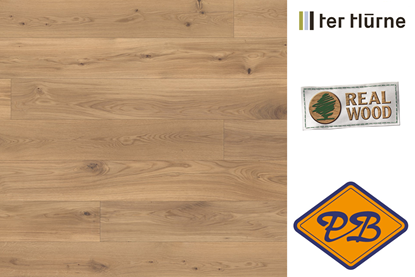 Afbeeldingen van Ter Hürne CLICKitEASY lamelparket landhuisdeel classic Mayfair beige eiken expressief, medium geborsteld, naturel geolied 14mmx20x239cm (per pak van 7 stuks=3,34m²)