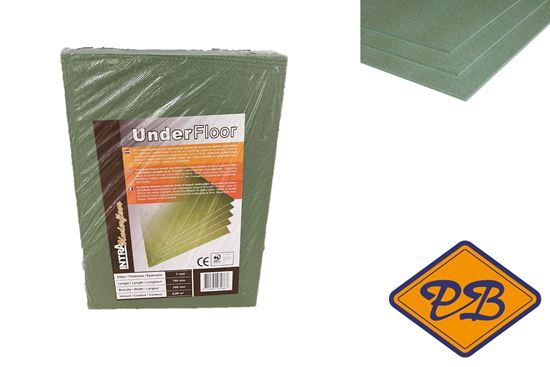 Afbeelding van Intra ondervloerplaat 7mmx59x79cm (per pak van 15 platen=6,99m²)