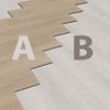 Afbeelding van INTRA SPC vinyl  rigid clic 0011 visgraat strook 5mmx12,5x75cm (per pak van 8 stuks A + 8 stuks B =1,50m²)