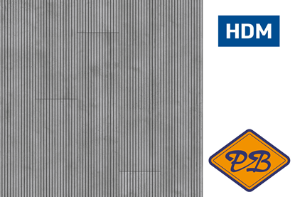 Afbeeldingen van HDM wand-en plafondpaneel avanti akoestiek HDF beton grijs 10mm