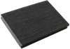 Afbeelding van Fiberdeck® WPC XXL terrasplank massief met BI COLOR profiel vintage wengé/graphite 23x210mm