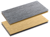 Afbeelding van Fiberdeck® WPC XXL terrasplank massief met BI COLOR profiel vintage lunar grey/cedar 23x210mm