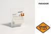 Afbeelding van PARADOR universele PVC buitenhoeken wit type 2 voor plinten SL 5 & SL 18 (per blister= 2 stuks)