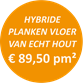 Ter Hurne Hybride planken vloer voor € 89,50 pm²
