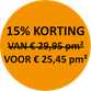 PARADOR NOVARA PLAFOND van 29,95 voor 25,45 pm2