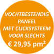 Vochtbestendig paneel met clicksysteem voor slechts € 29,95 pm²
