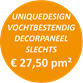 Uniquedesign vochbestendig decorpaneel slechts € 27,50 pm²