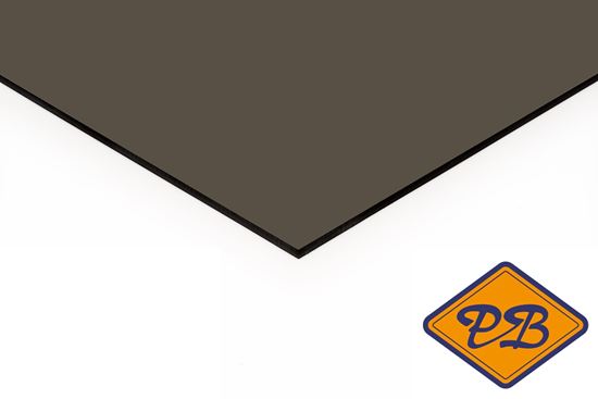 Afbeelding van Façapal HPL gevelplaat *RAL 7013 bruingrijs by plastica