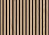 Afbeelding van Ter Hürne uniquedesign akoustiek 3D wand-en plafondpaneel 3-zijdig edelgefineerd eiken Maas naturel geolied 21mm