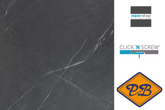 Afbeelding van HDM aqua step SPC click 'N screw LUXURY wandpaneel Aberdeen XL 4,5mm