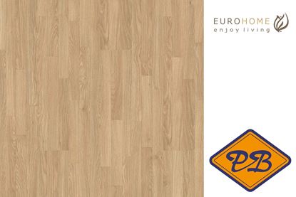 Afbeeldingen van Euro Home CLASSIC twinclic scheepsbodem 3-stroken laminaat K646 natural hennessy oak 7mmx19,2x128,5cm (per pak van 10 stuks=2,47m²)