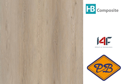 Afbeeldingen van HB Composite aqua  SPC vinyl click wand- en vloer luxury landhuisdeel Timeless Oak 4mmx22,8x122cm (per pak van 8 stuks=2,23m²)