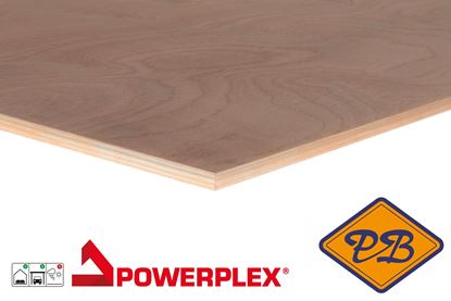 Afbeeldingen van hardhout multiplex BB/CC powerplex pure interieur 244x122cm